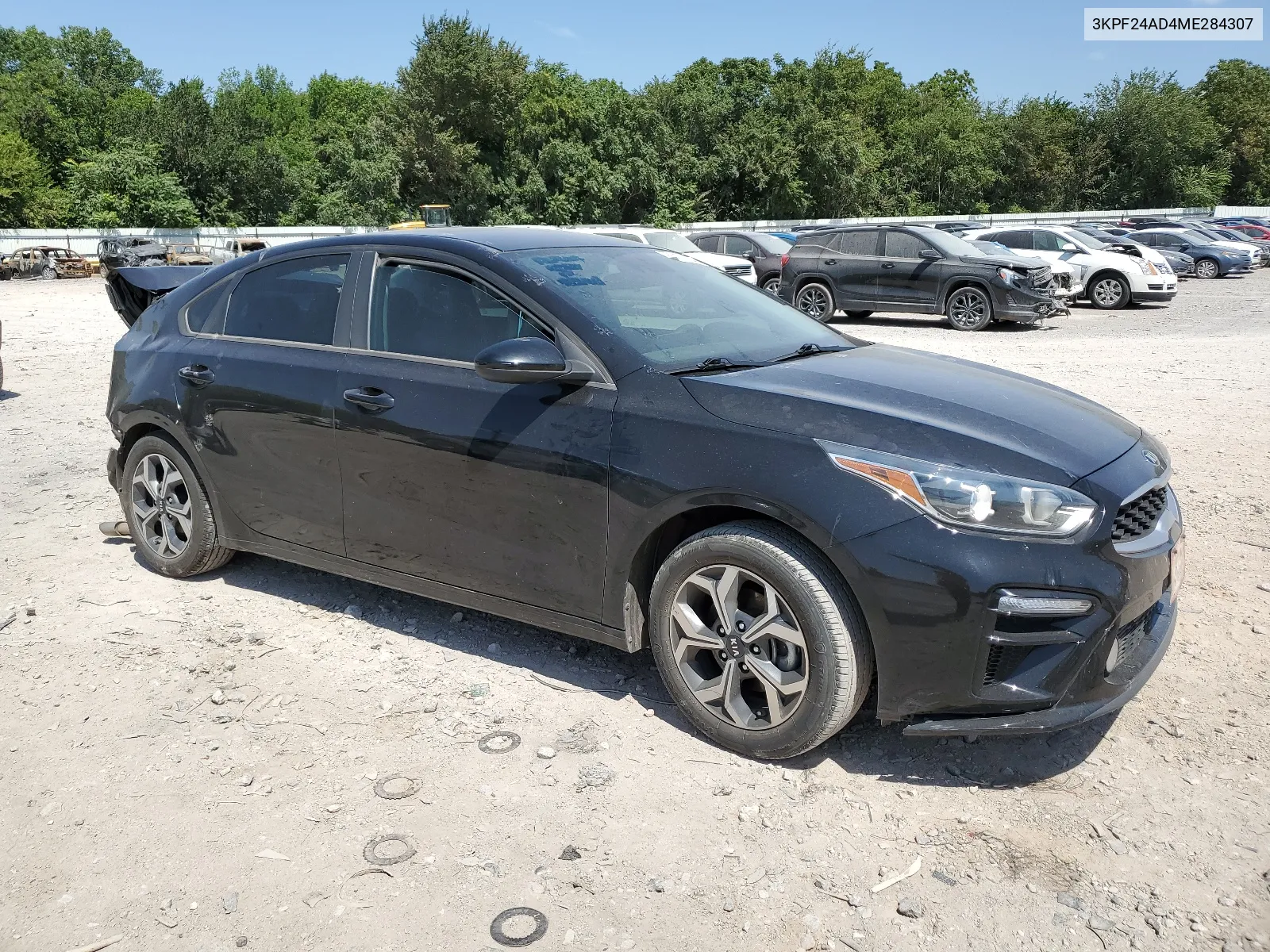 2021 Kia Forte Fe VIN: 3KPF24AD4ME284307 Lot: 65403984