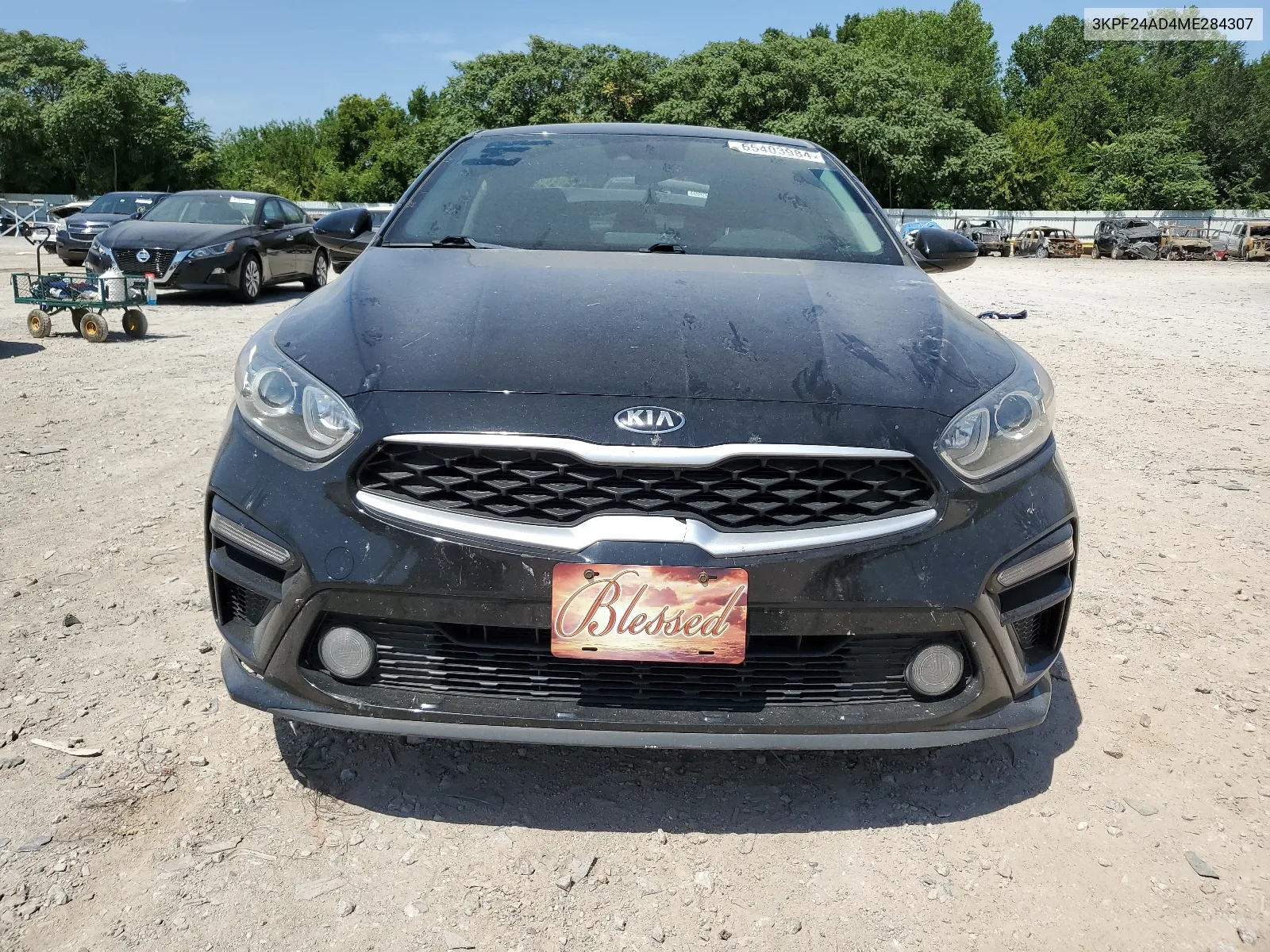 2021 Kia Forte Fe VIN: 3KPF24AD4ME284307 Lot: 65403984