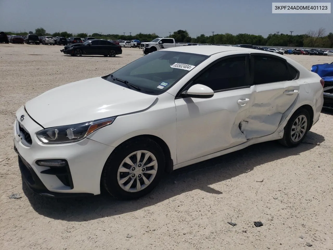 2021 Kia Forte Fe VIN: 3KPF24AD0ME401123 Lot: 65502404