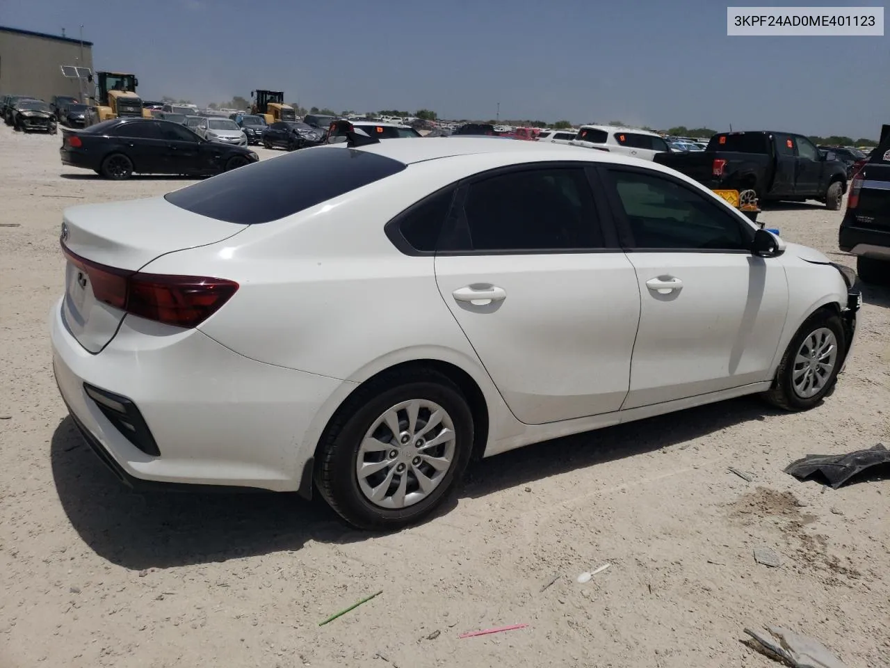 2021 Kia Forte Fe VIN: 3KPF24AD0ME401123 Lot: 65502404