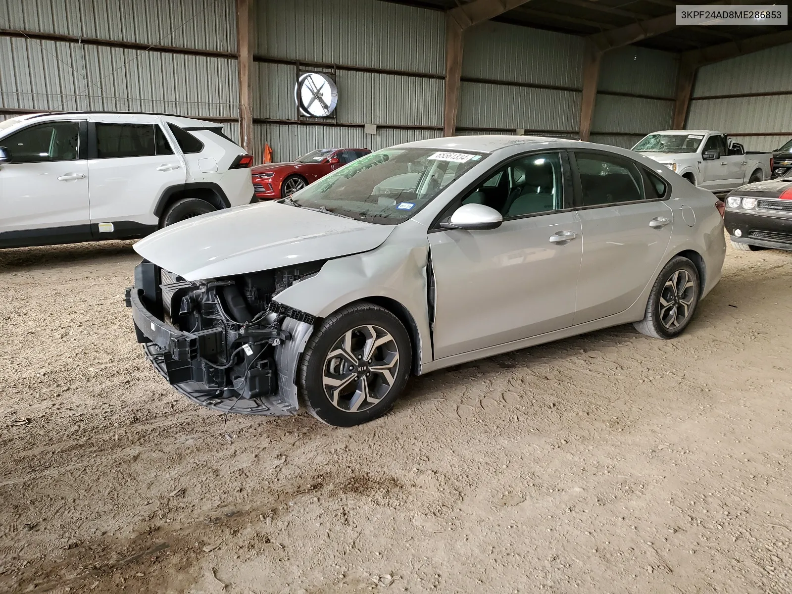 2021 Kia Forte Fe VIN: 3KPF24AD8ME286853 Lot: 65561334