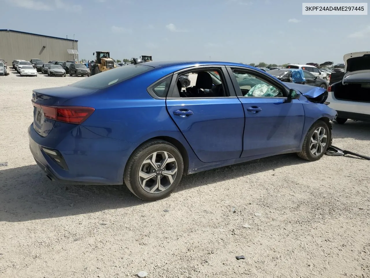 2021 Kia Forte Fe VIN: 3KPF24AD4ME297445 Lot: 65579134