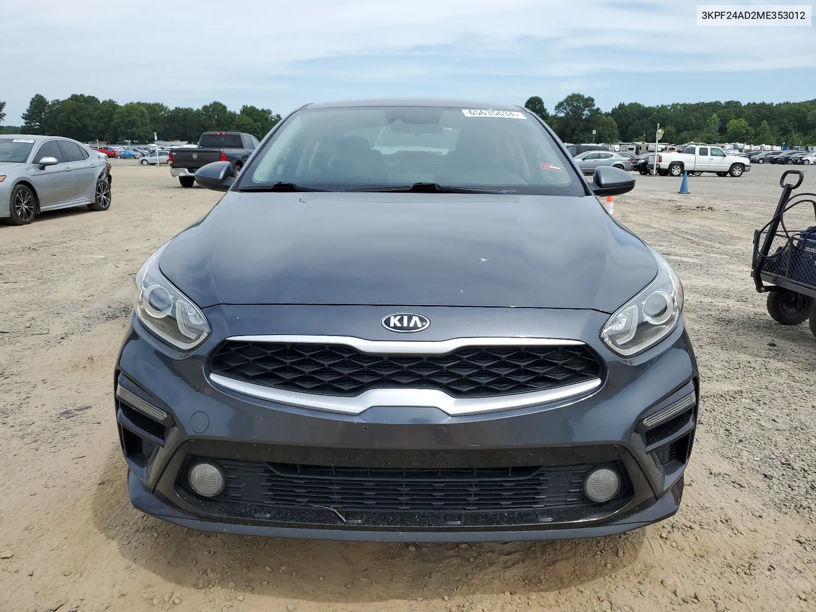 2021 Kia Forte Fe VIN: 3KPF24AD2ME353012 Lot: 65635634