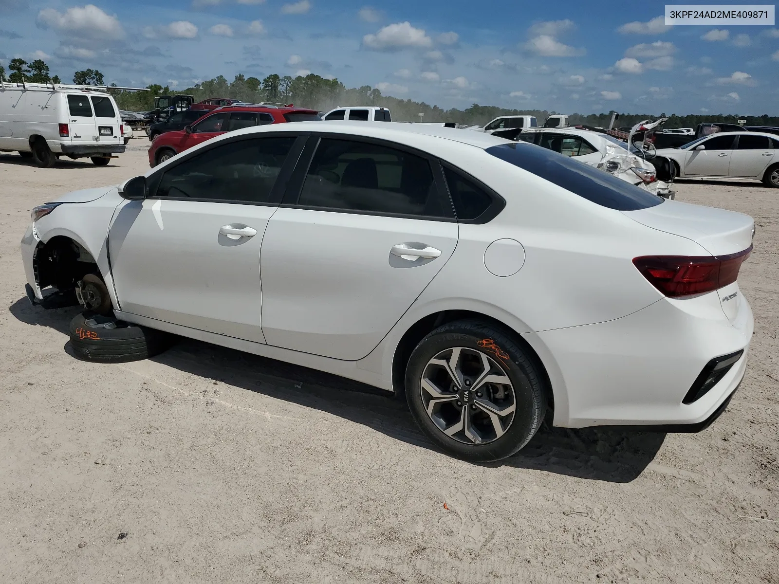 3KPF24AD2ME409871 2021 Kia Forte Fe