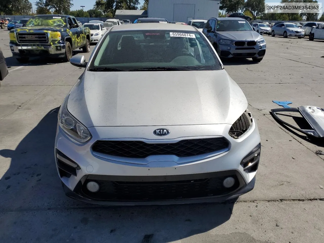 2021 Kia Forte Fe VIN: 3KPF24AD3ME354363 Lot: 65966074