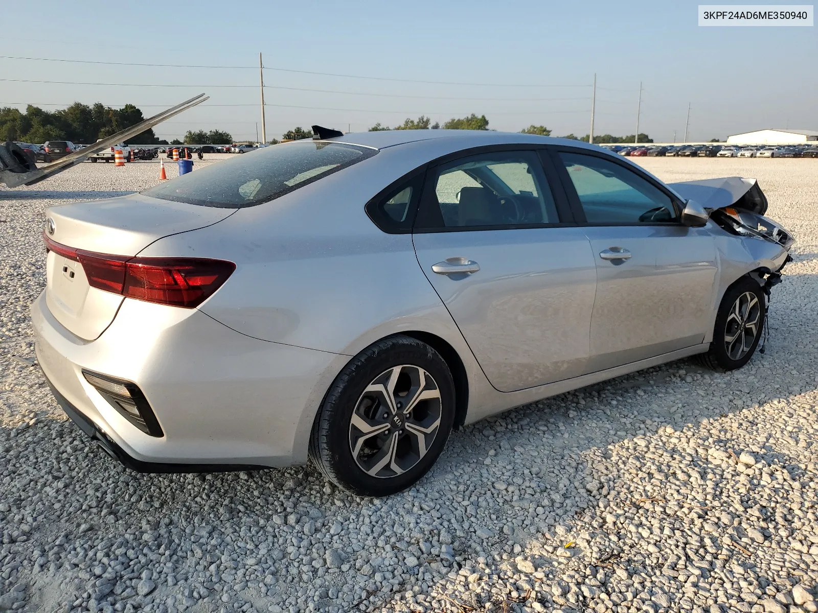 2021 Kia Forte Fe VIN: 3KPF24AD6ME350940 Lot: 66034854