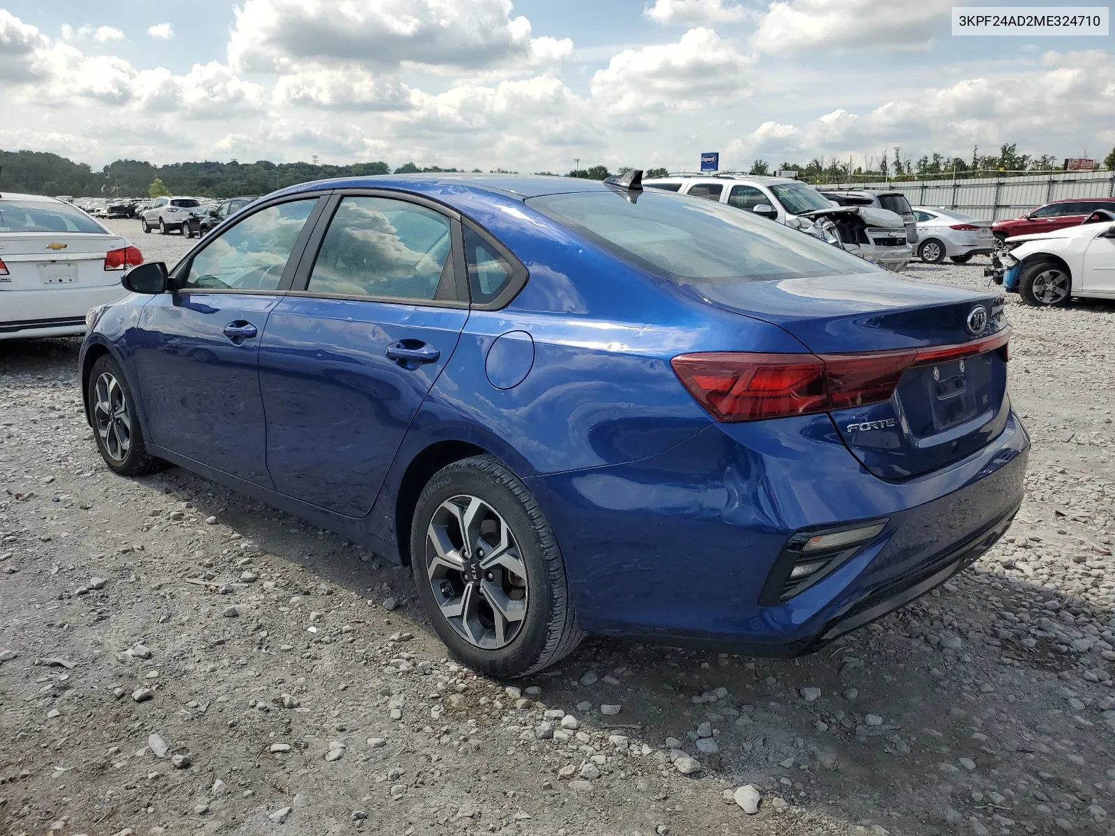 2021 Kia Forte Fe VIN: 3KPF24AD2ME324710 Lot: 66177064