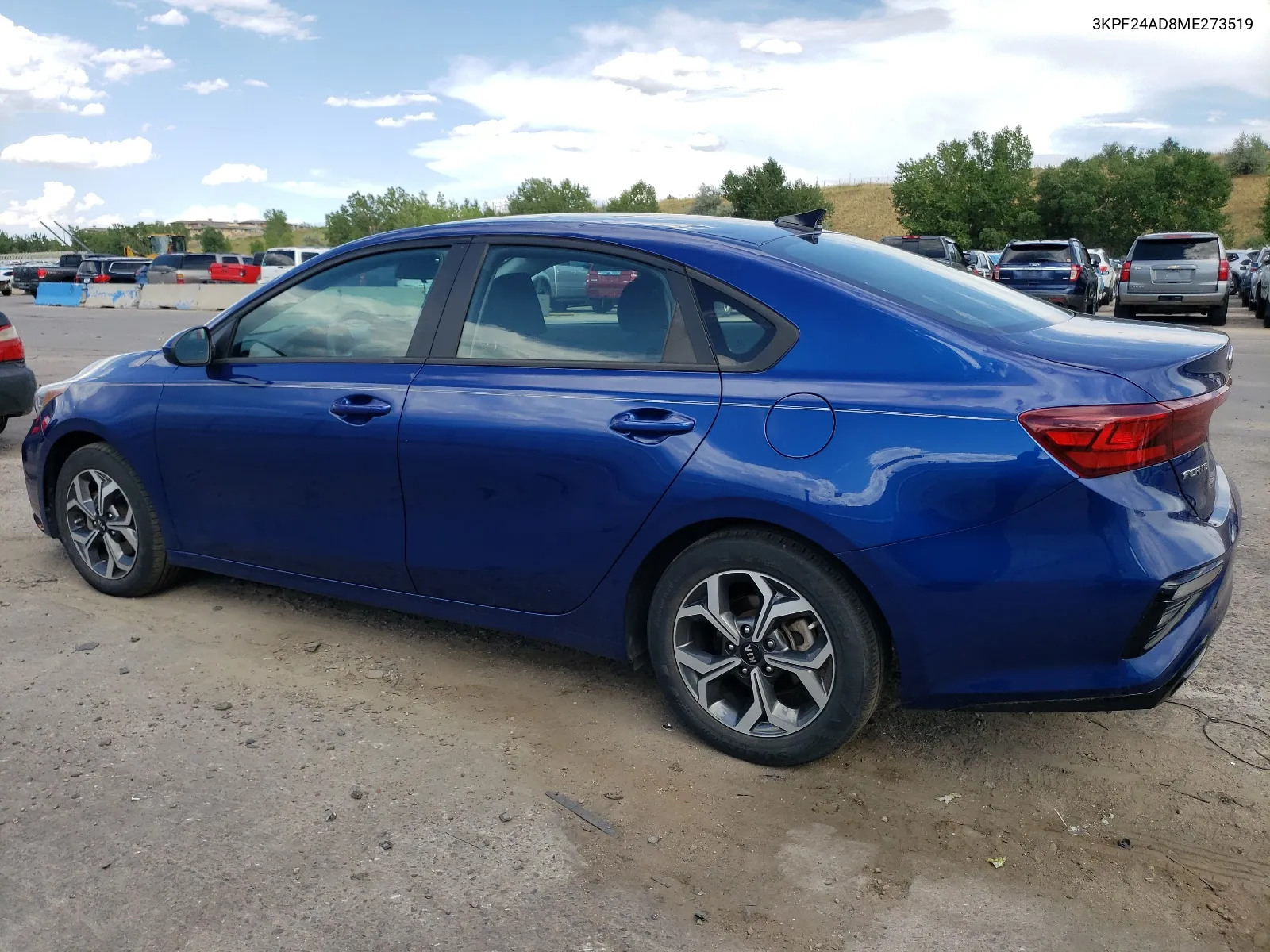 2021 Kia Forte Fe VIN: 3KPF24AD8ME273519 Lot: 66202614