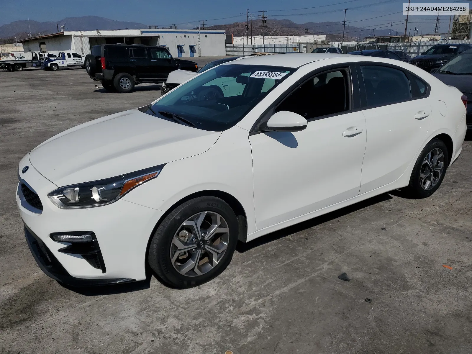 2021 Kia Forte Fe VIN: 3KPF24AD4ME284288 Lot: 66398084