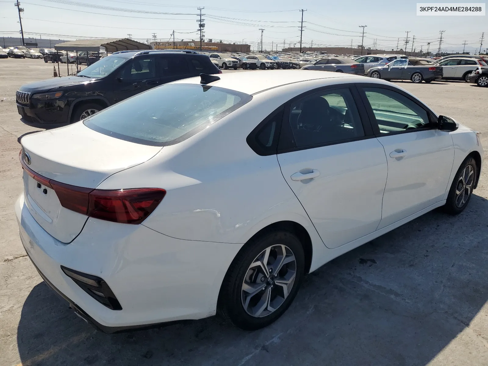 2021 Kia Forte Fe VIN: 3KPF24AD4ME284288 Lot: 66398084