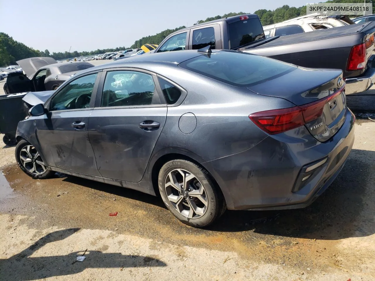 2021 Kia Forte Fe VIN: 3KPF24AD9ME408118 Lot: 66406334