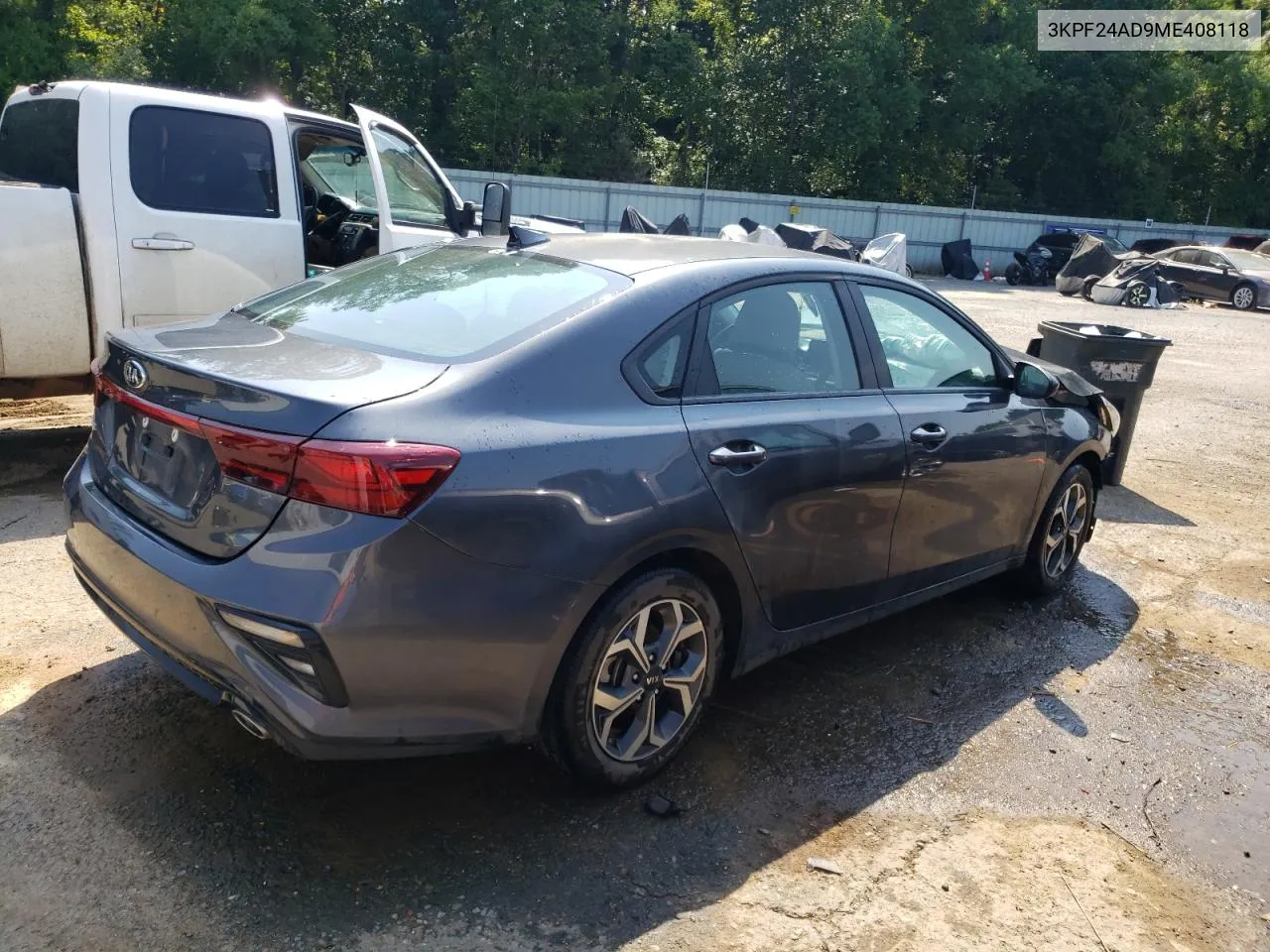 2021 Kia Forte Fe VIN: 3KPF24AD9ME408118 Lot: 66406334