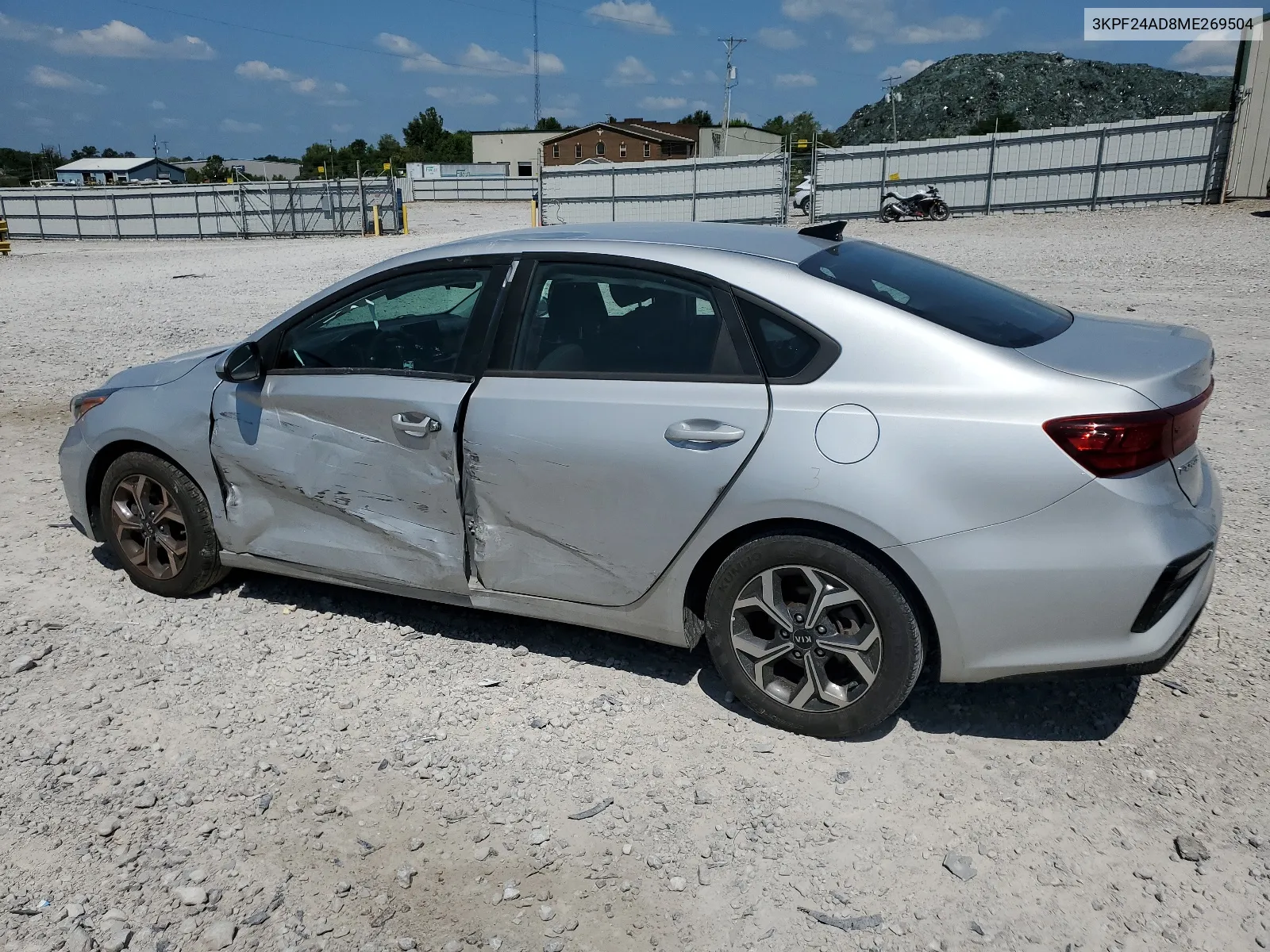 2021 Kia Forte Fe VIN: 3KPF24AD8ME269504 Lot: 66493974