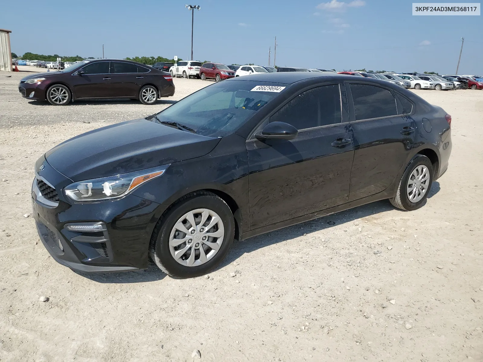 2021 Kia Forte Fe VIN: 3KPF24AD3ME368117 Lot: 66629694