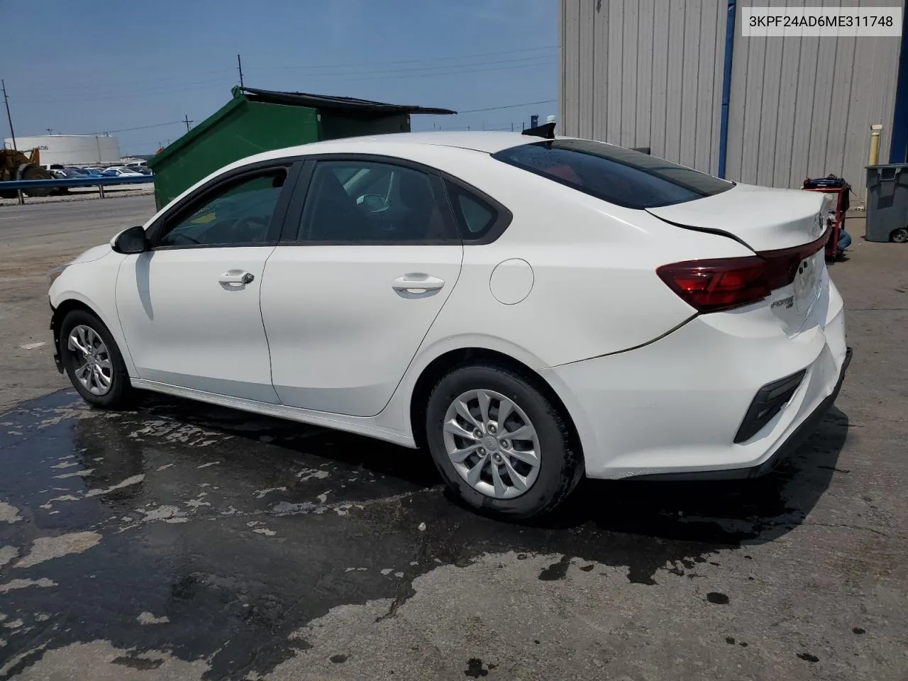 2021 Kia Forte Fe VIN: 3KPF24AD6ME311748 Lot: 66753374