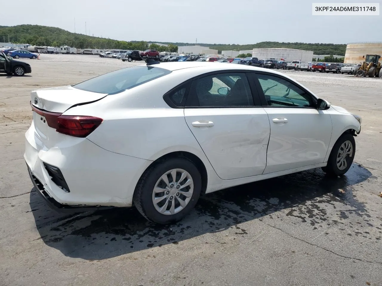 2021 Kia Forte Fe VIN: 3KPF24AD6ME311748 Lot: 66753374