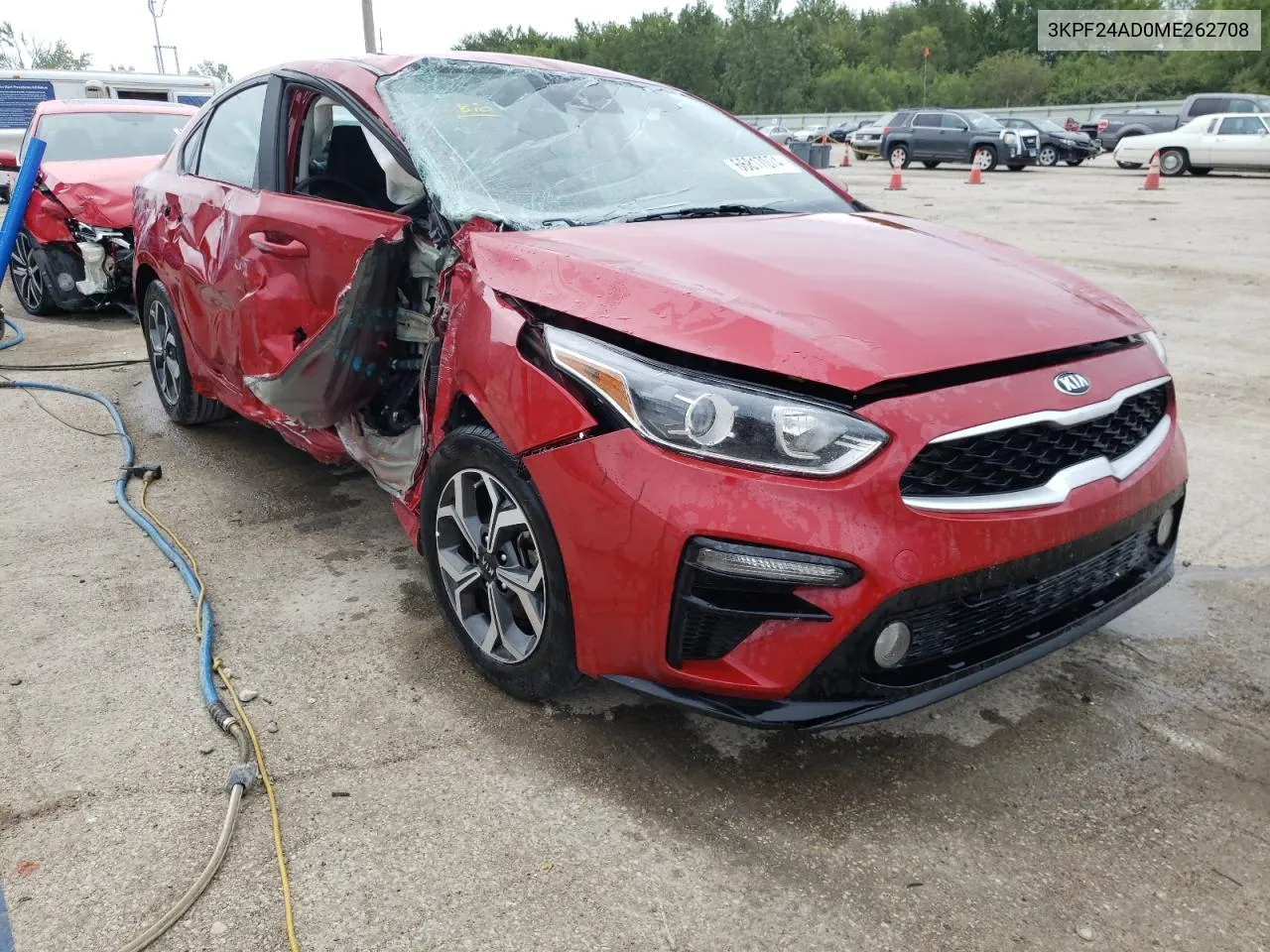 2021 Kia Forte Fe VIN: 3KPF24AD0ME262708 Lot: 66817074