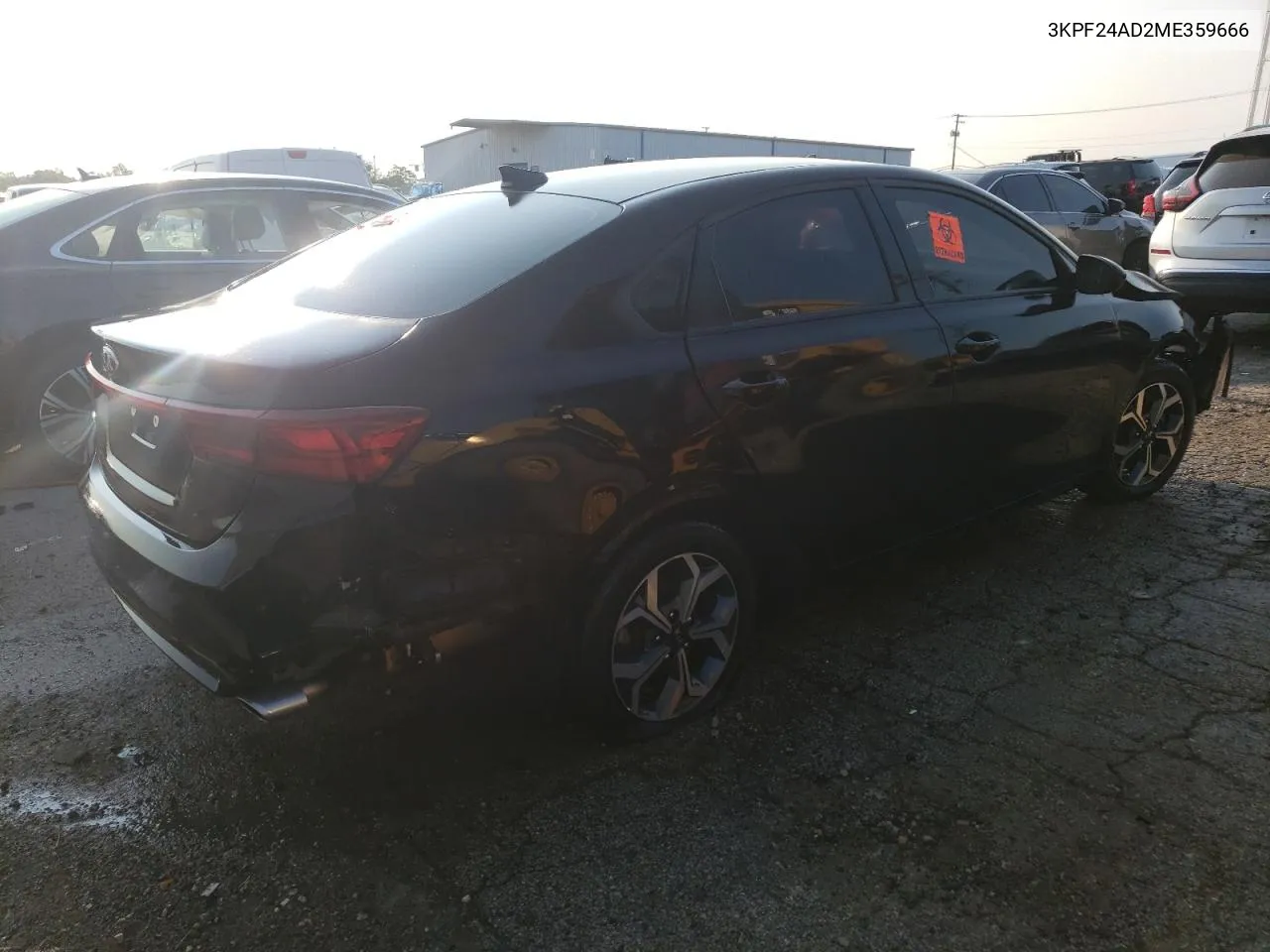 2021 Kia Forte Fe VIN: 3KPF24AD2ME359666 Lot: 67019924