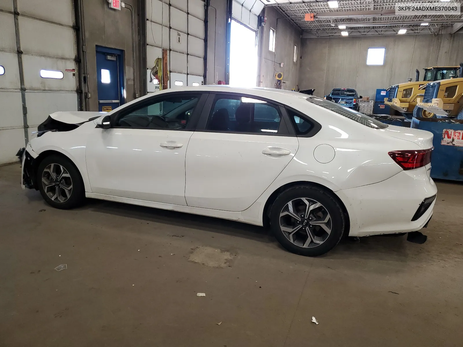 2021 Kia Forte Fe VIN: 3KPF24ADXME370043 Lot: 67027544