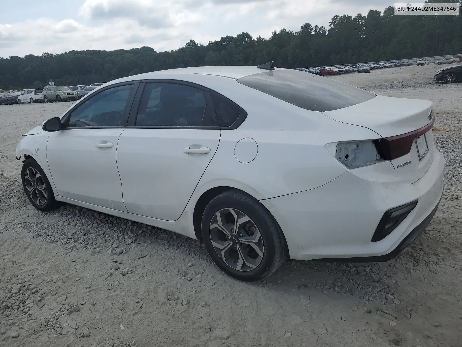 2021 Kia Forte Fe VIN: 3KPF24AD2ME347646 Lot: 67041284