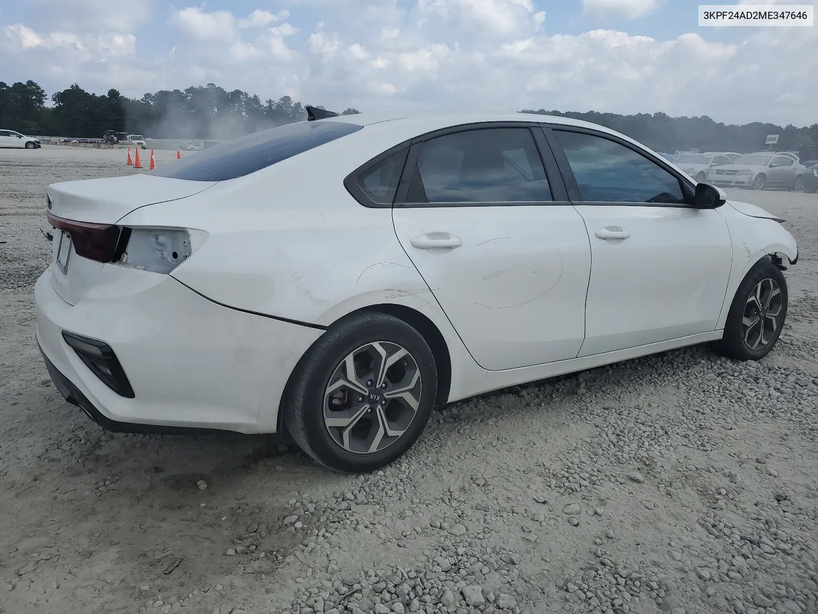 2021 Kia Forte Fe VIN: 3KPF24AD2ME347646 Lot: 67041284