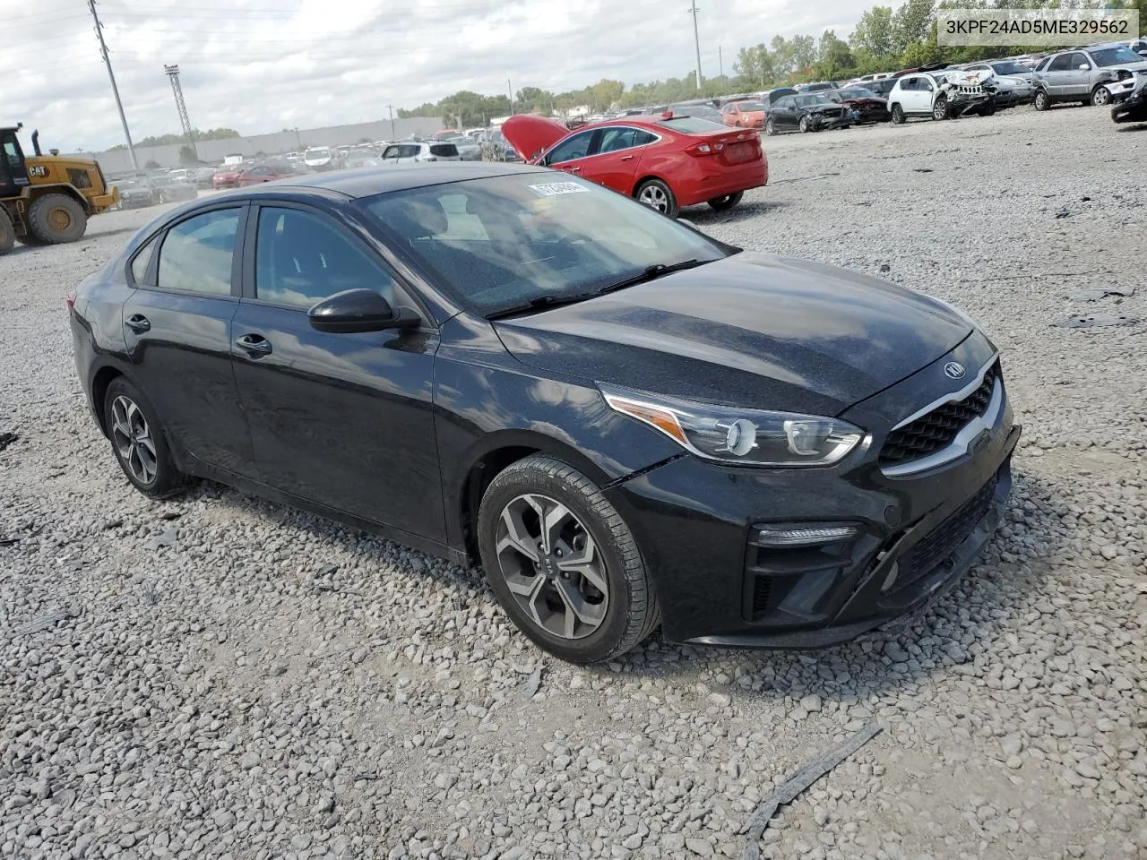 2021 Kia Forte Fe VIN: 3KPF24AD5ME329562 Lot: 67234884