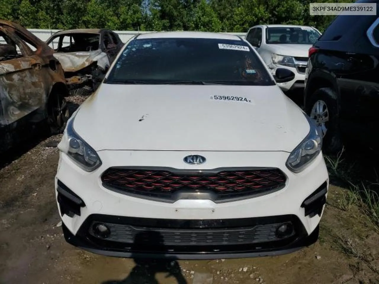 3KPF34AD9ME339122 2021 Kia Forte Gt Line