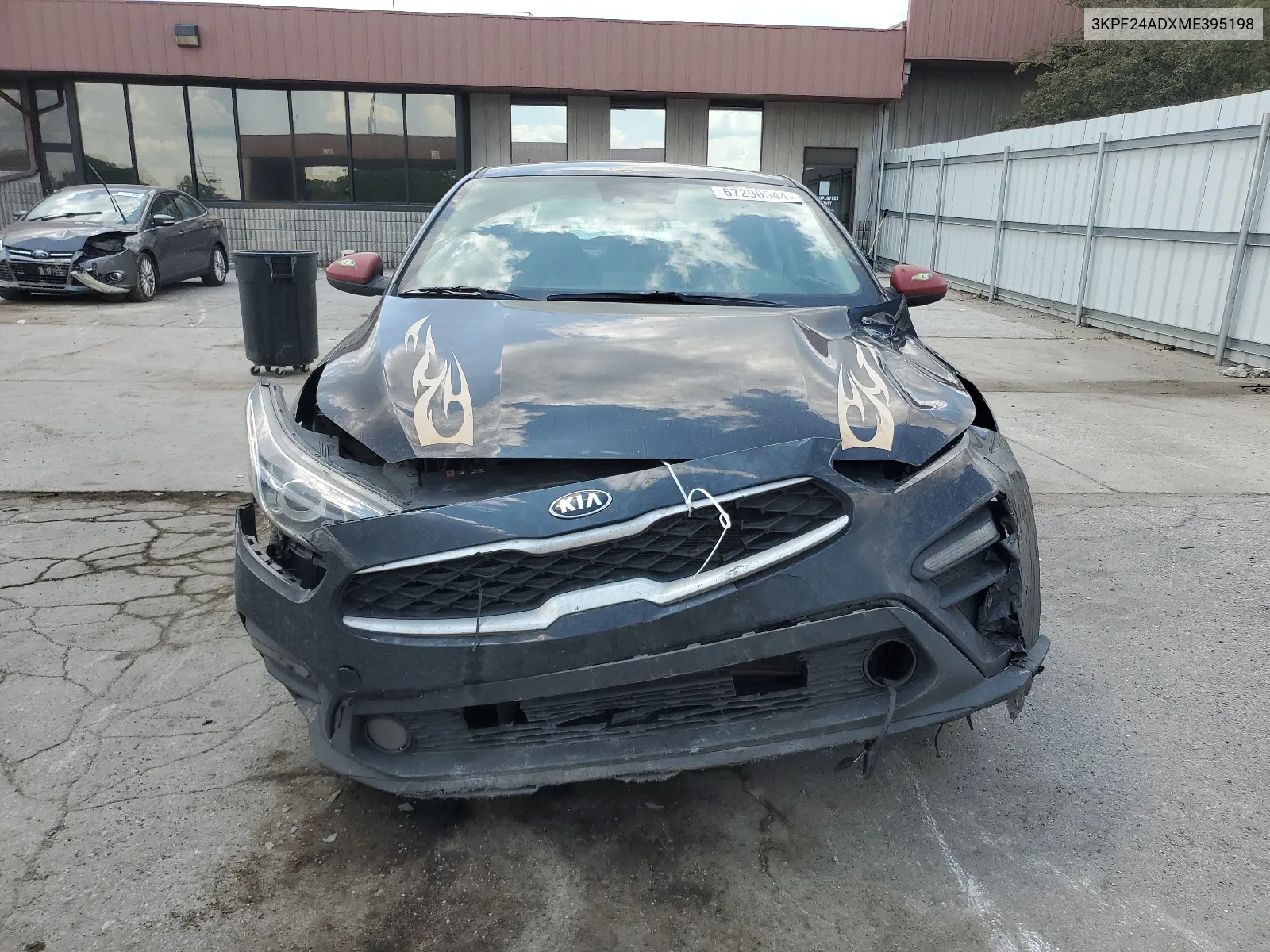 2021 Kia Forte Fe VIN: 3KPF24ADXME395198 Lot: 67290544