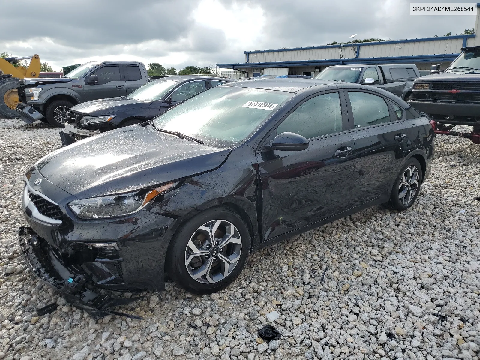 2021 Kia Forte Fe VIN: 3KPF24AD4ME268544 Lot: 67310904