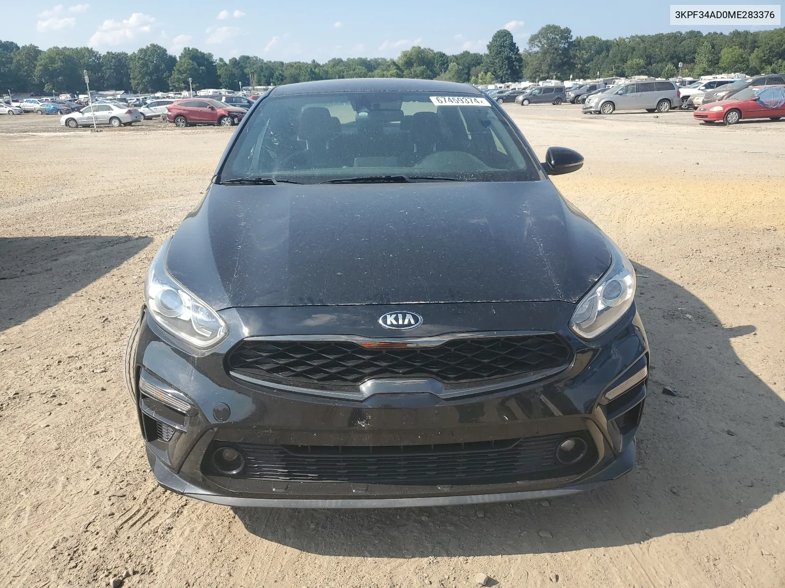 3KPF34AD0ME283376 2021 Kia Forte Gt Line