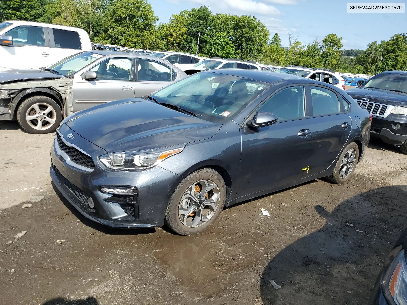 2021 Kia Forte Fe VIN: 3KPF24AD2ME300570 Lot: 67533794