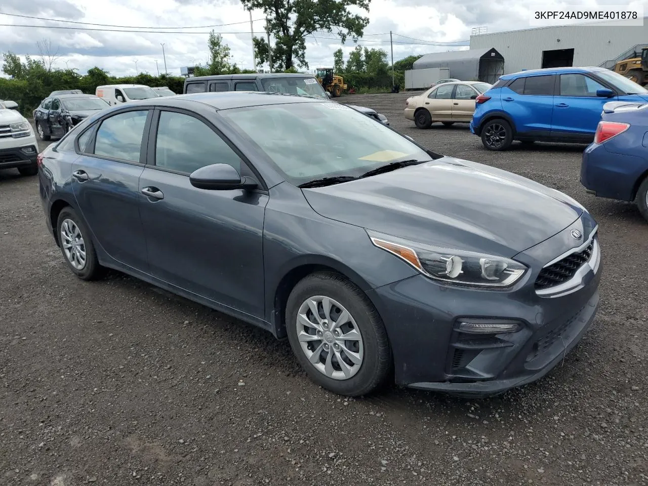 2021 Kia Forte Fe VIN: 3KPF24AD9ME401878 Lot: 67652254