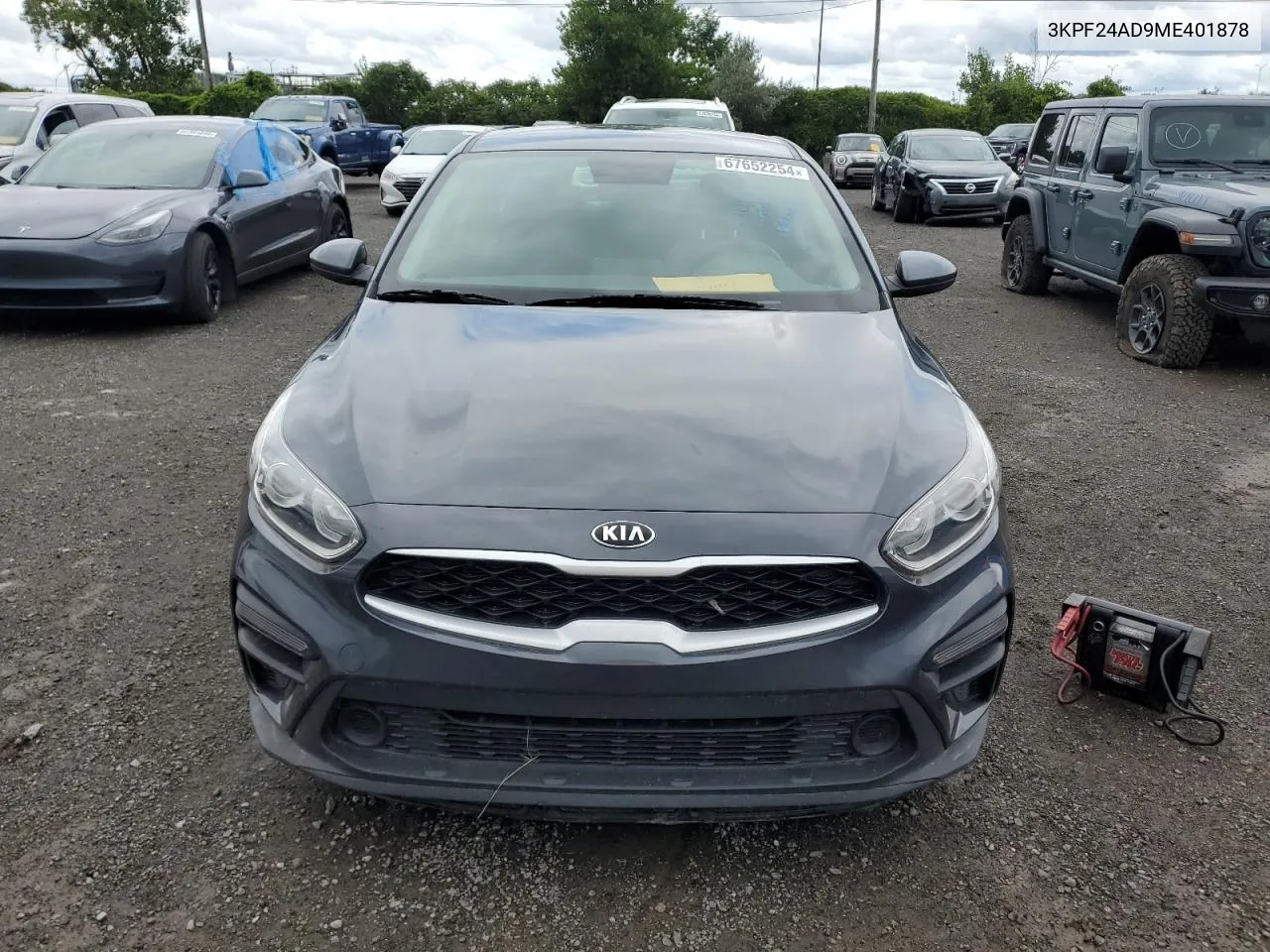 2021 Kia Forte Fe VIN: 3KPF24AD9ME401878 Lot: 67652254