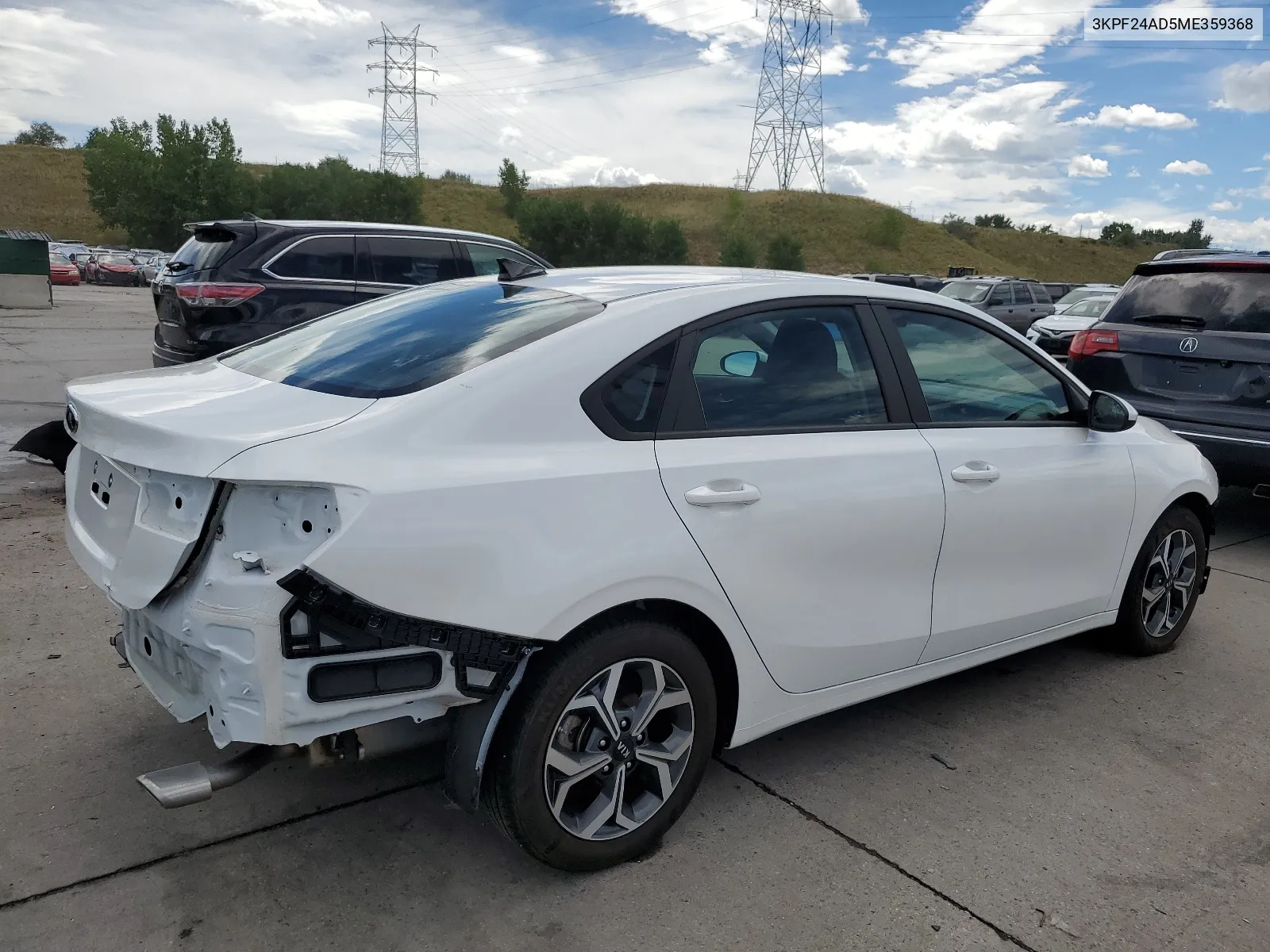 2021 Kia Forte Fe VIN: 3KPF24AD5ME359368 Lot: 67719174