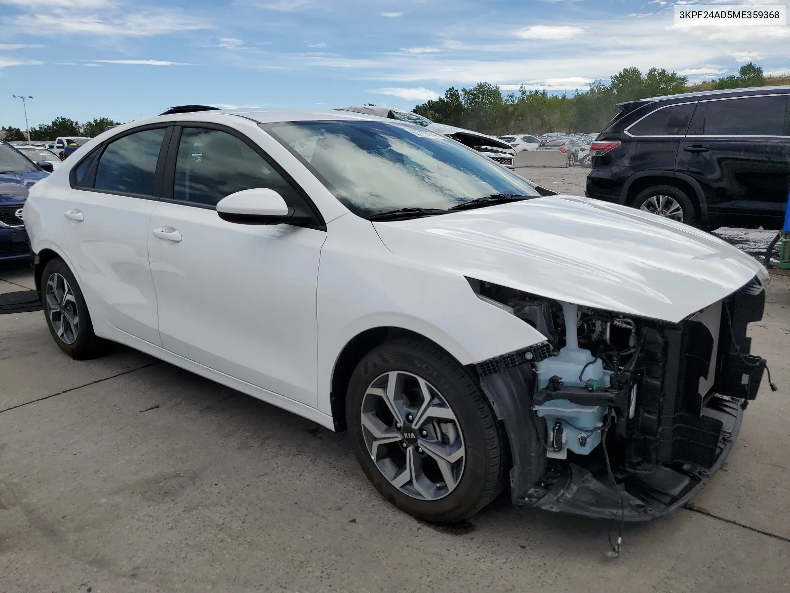 2021 Kia Forte Fe VIN: 3KPF24AD5ME359368 Lot: 67719174