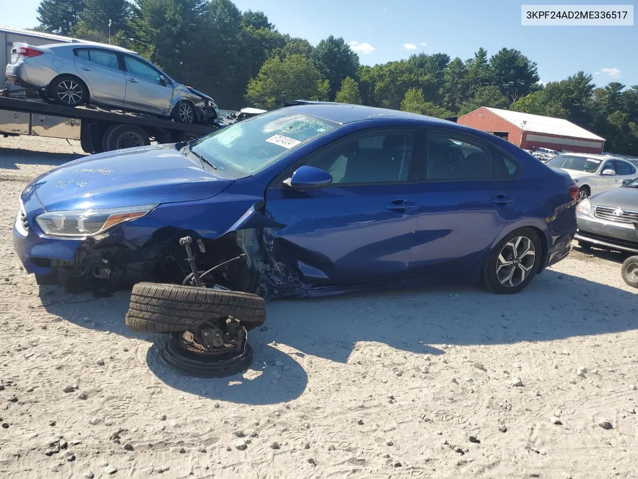 2021 Kia Forte Fe VIN: 3KPF24AD2ME336517 Lot: 67824004