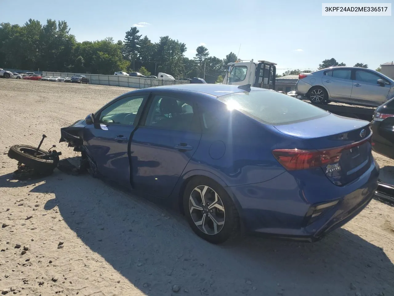 2021 Kia Forte Fe VIN: 3KPF24AD2ME336517 Lot: 67824004