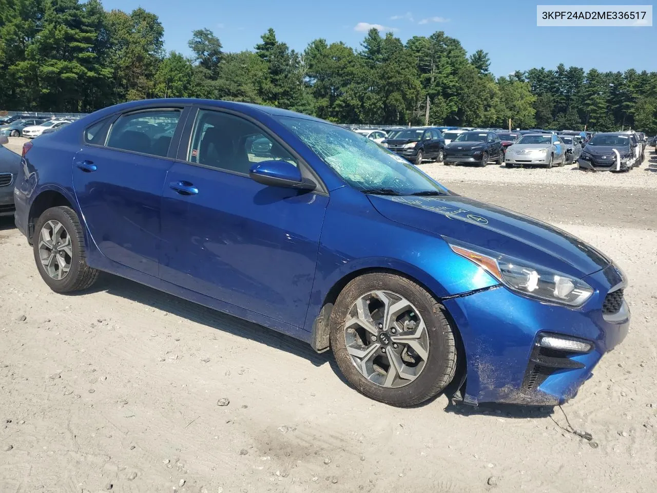 2021 Kia Forte Fe VIN: 3KPF24AD2ME336517 Lot: 67824004