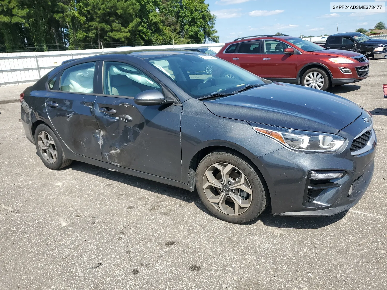 2021 Kia Forte Fe VIN: 3KPF24AD3ME373477 Lot: 67950544