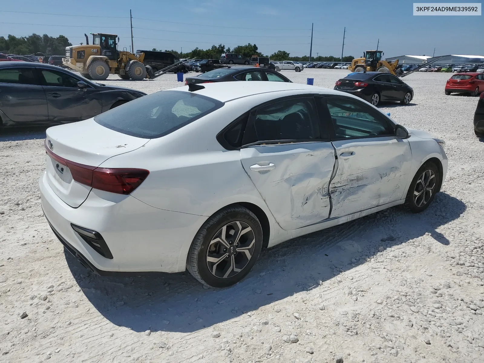 2021 Kia Forte Fe VIN: 3KPF24AD9ME339592 Lot: 67982394