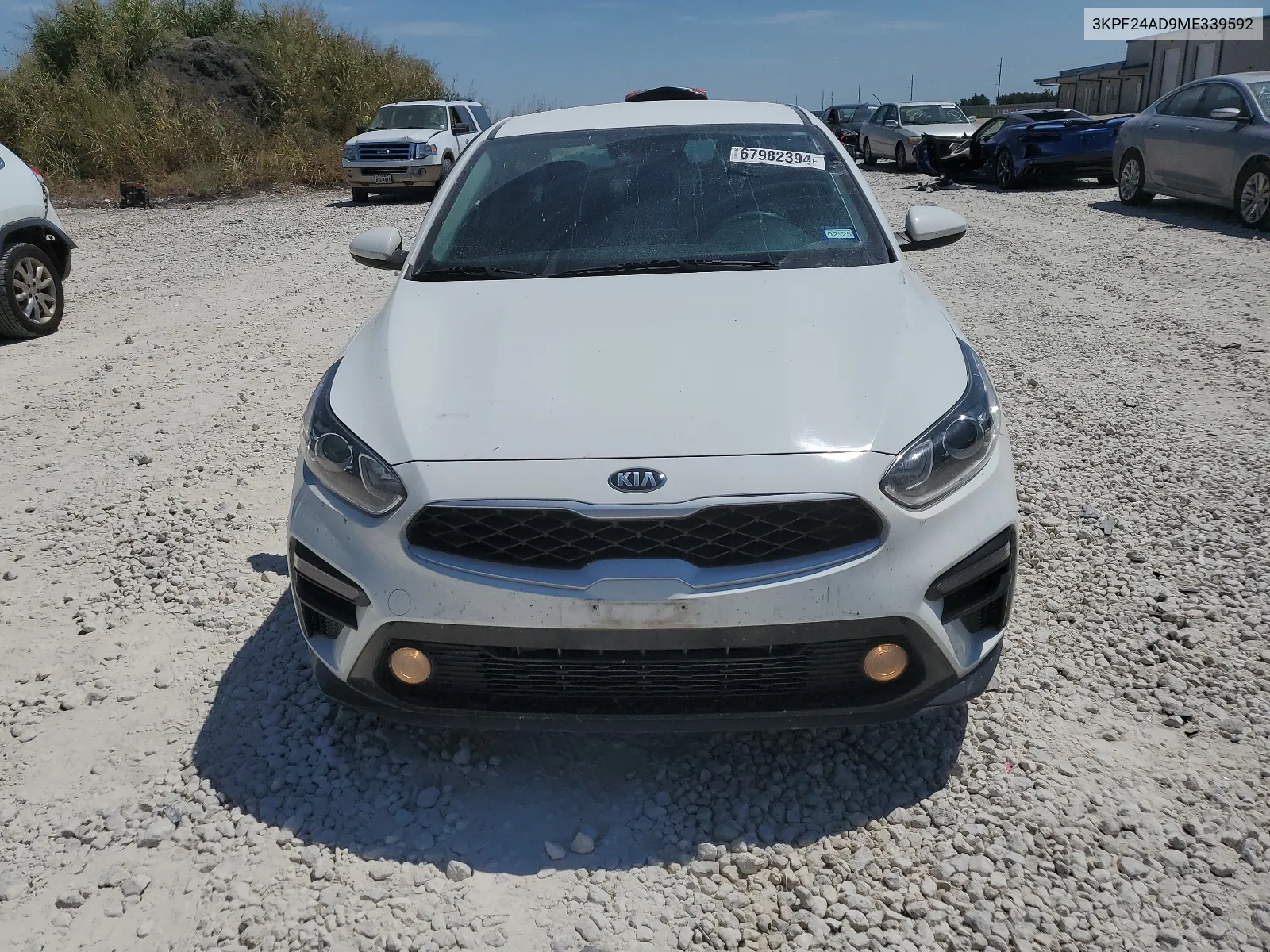 2021 Kia Forte Fe VIN: 3KPF24AD9ME339592 Lot: 67982394