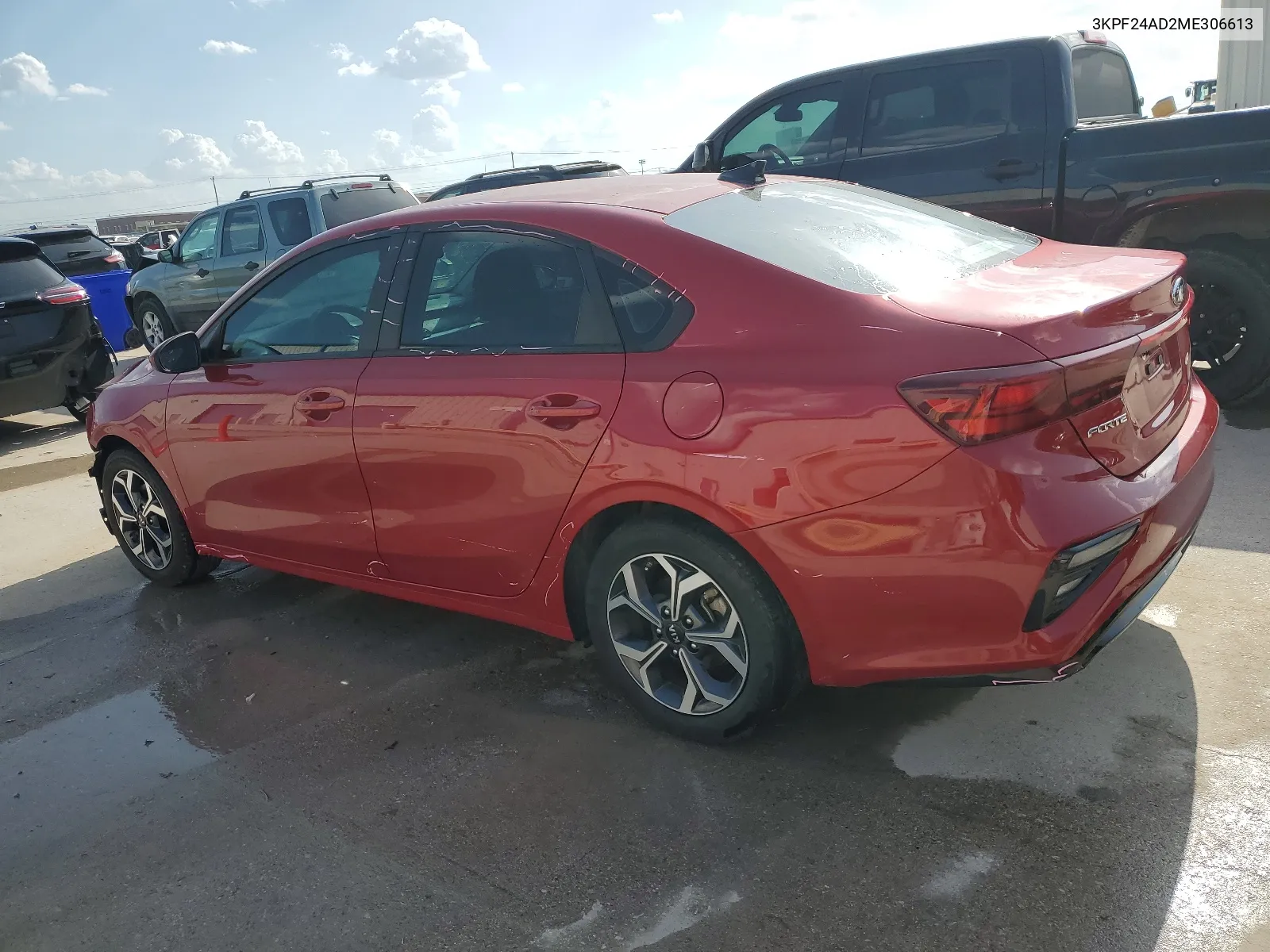 2021 Kia Forte Fe VIN: 3KPF24AD2ME306613 Lot: 68010094