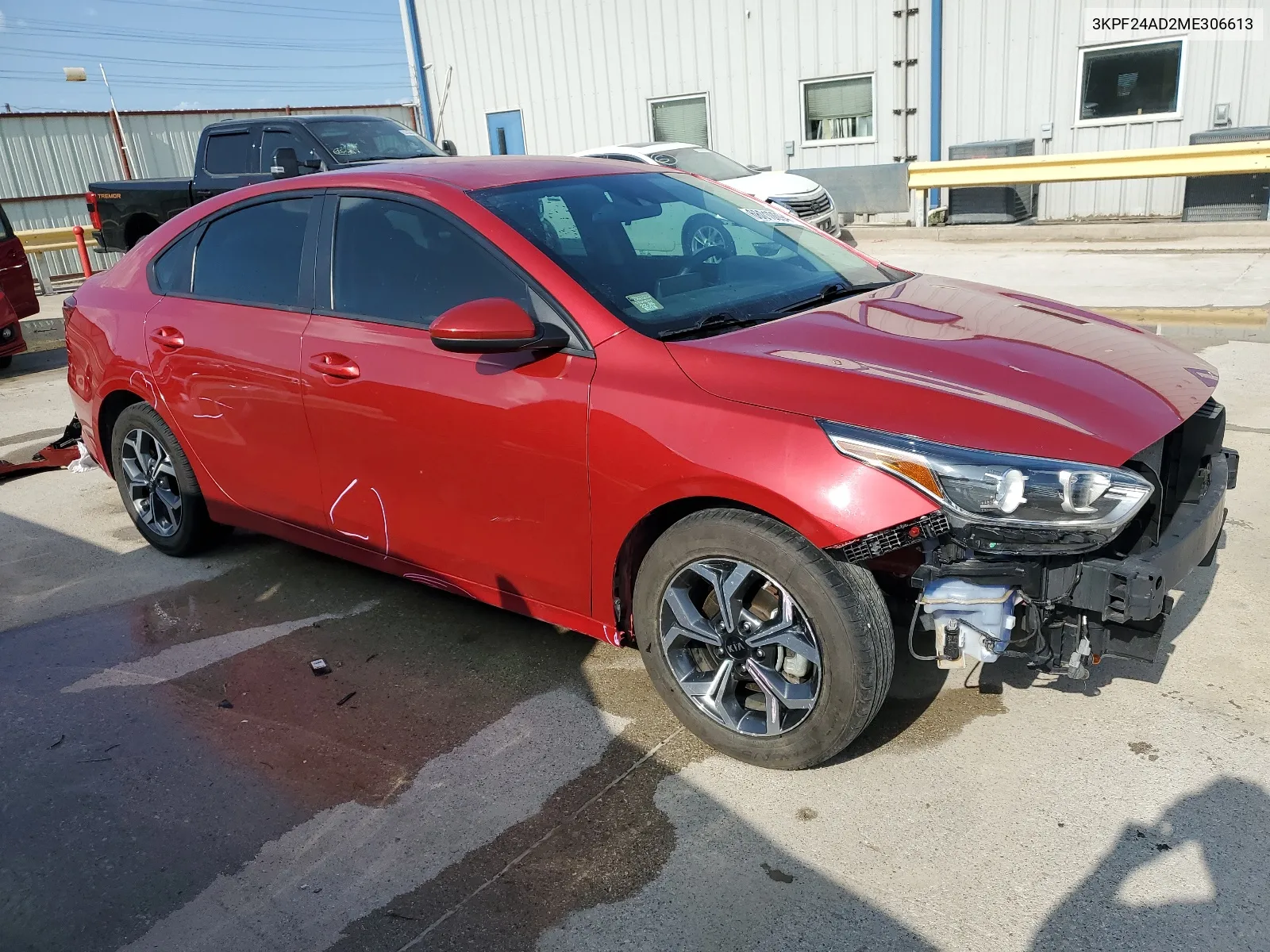 2021 Kia Forte Fe VIN: 3KPF24AD2ME306613 Lot: 68010094