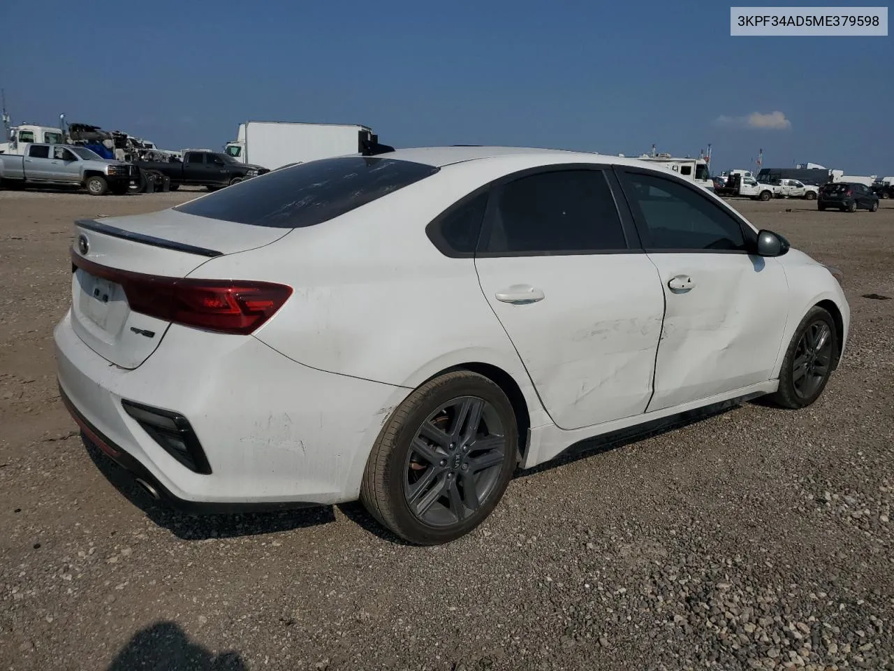 2021 Kia Forte Gt Line VIN: 3KPF34AD5ME379598 Lot: 68175744