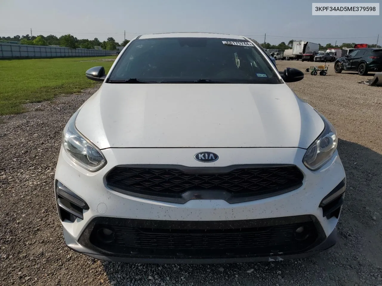 2021 Kia Forte Gt Line VIN: 3KPF34AD5ME379598 Lot: 68175744