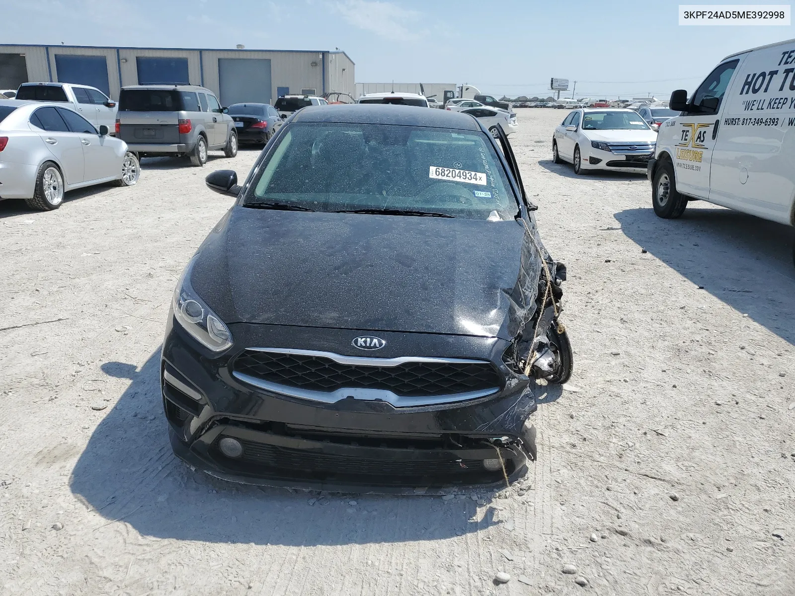 2021 Kia Forte Fe VIN: 3KPF24AD5ME392998 Lot: 68204934