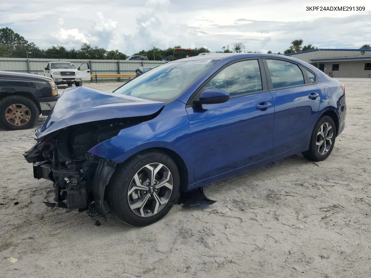 2021 Kia Forte Fe VIN: 3KPF24ADXME291309 Lot: 68282984