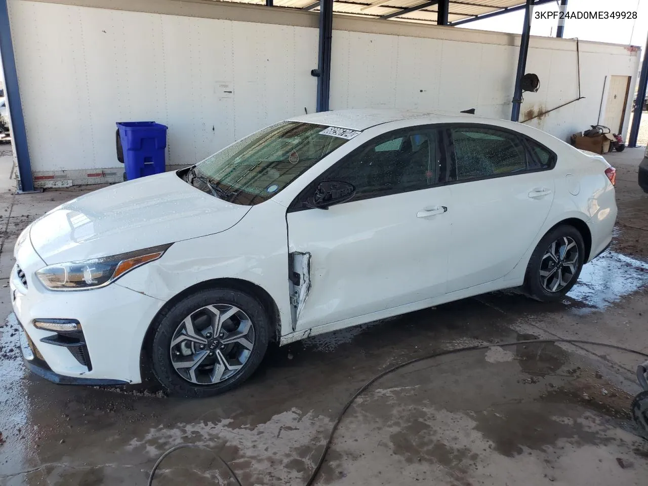 2021 Kia Forte Fe VIN: 3KPF24AD0ME349928 Lot: 68296704