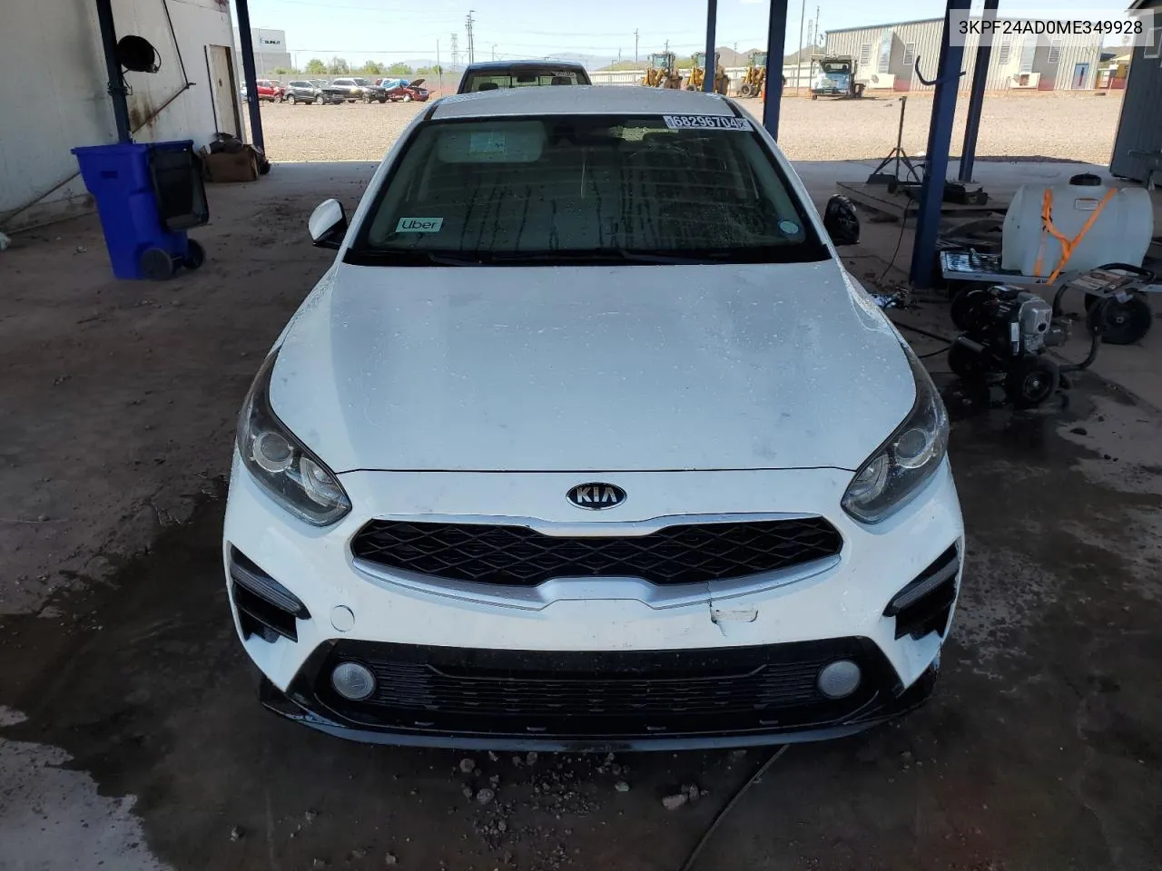 2021 Kia Forte Fe VIN: 3KPF24AD0ME349928 Lot: 68296704