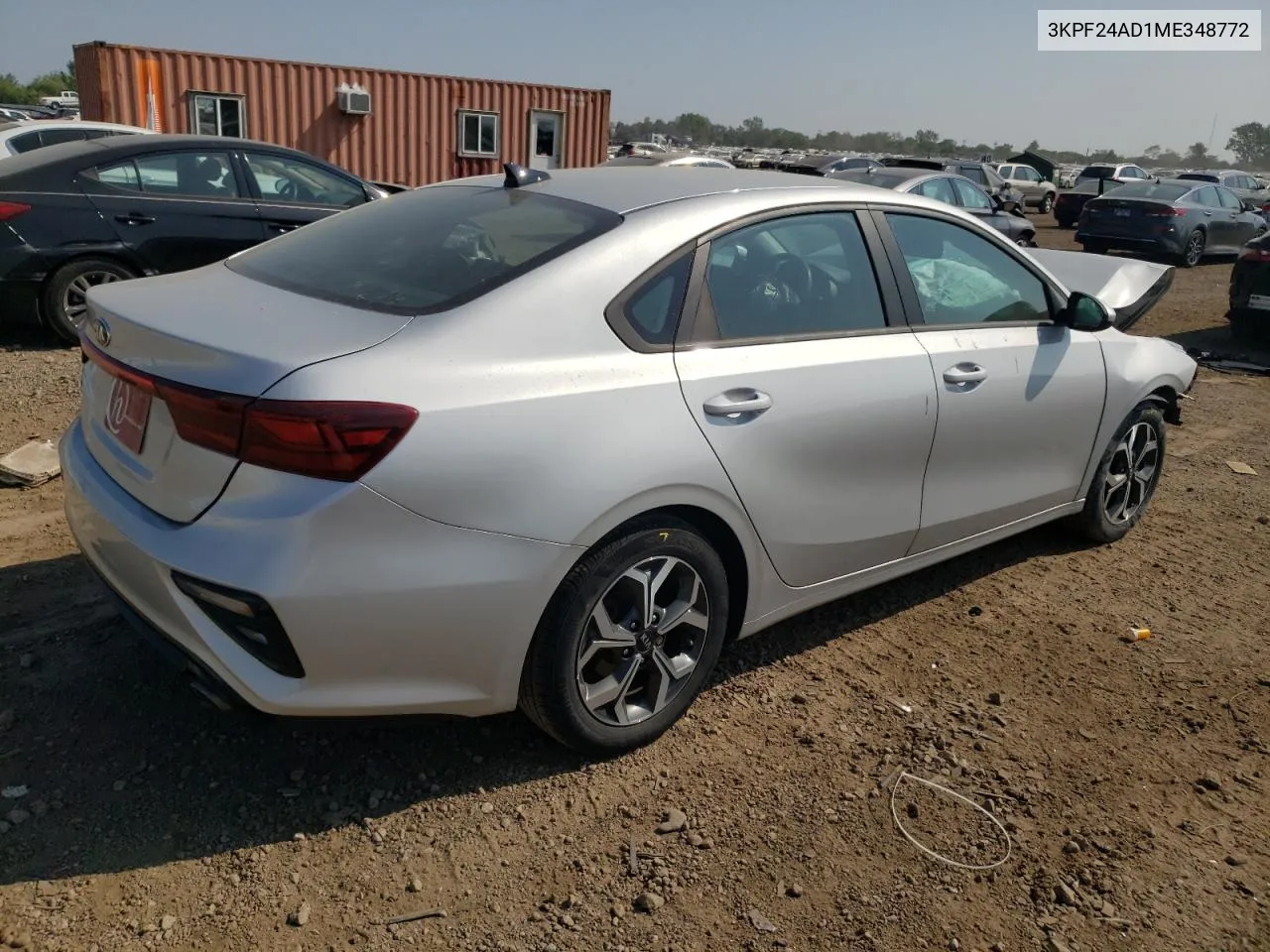 2021 Kia Forte Fe VIN: 3KPF24AD1ME348772 Lot: 68305704